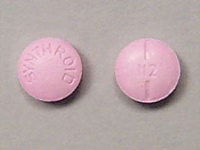 synthroid tablet 112mg