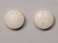 synthroid tablet 125mg